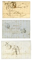 Lot De 3 Cursives De L'Ardèche. - B / TB. - 1801-1848: Precursori XIX