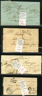 Lot De 4 Cursives De L'Aude. - B / TB. - 1801-1848: Précurseurs XIX