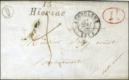 15 / Hiersac Càd T 15 ANGOULEME (15). 1845. - SUP. - R. - 1801-1848: Precursors XIX
