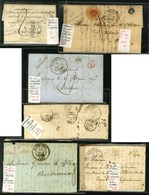 Lot De 6 Cursives De Dordogne (cote 510). - B / TB. - 1801-1848: Vorläufer XIX