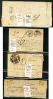 Lot De 4 Cursives De La Haute Garonne (cote 360). - B / TB. - 1801-1848: Vorläufer XIX