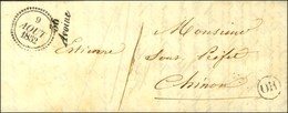 36 / Avoine Sur Lettre Locale Pour Chinon Dateur B 1852. - SUP. - 1801-1848: Precursors XIX