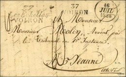 37 / Les Echelles / VOIRON + 37 / VOIRON Dateur A 1828. - SUP. - R. - 1801-1848: Vorläufer XIX
