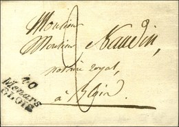 40 / Menars / BLOIS Sur Lettre Avec Texte Daté 1822. - TB / SUP. - 1801-1848: Precursori XIX