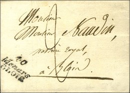 40 / Menars / BLOIS Sur Lettre Avec Texte Daté 1822. - TB / SUP. - 1801-1848: Precursors XIX