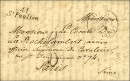 41 / St Paulien Càd T 13 LE PUY (41) Taxe Tampon 8 Sur Lettre Avec Texte Daté De St Just. 1839. - SUP. - 1801-1848: Precursori XIX