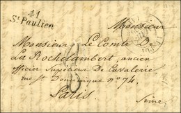 41 / St Paulien Càd T 13 LE PUY (41) Taxe Tampon 8 Sur Lettre Avec Texte Daté De St Just. 1839. - SUP. - 1801-1848: Precursors XIX