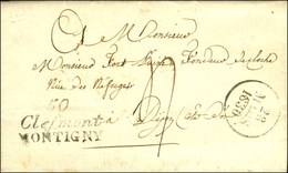 50 / Clermont / MONTIGNY Sur Lettre Avec Texte Daté De Maisoncelles Dateur A 1830. - TB / SUP. - 1801-1848: Precursors XIX
