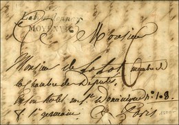 52 / Labourdonnay / MOYENVIC Sur Lettre Avec Texte Daté 1827. - TB / SUP. - R. - 1801-1848: Vorläufer XIX