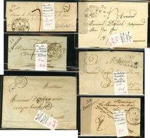 Lot De 6 Cursives Du Morbihan (cote 1250). - B / TB. - 1801-1848: Precursors XIX