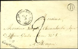 59 / Courtomer Càd T 15 Ste SCOLASSE-S-SARTHE 59 Taxe Tampon 2. B. RUR. B '' Trémond ''. 1849. - TB / SUP. - R. - 1801-1848: Vorläufer XIX