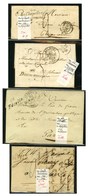 Lot De 4 Cursives Du Haut Rhin (cote 670). - B / TB. - 1801-1848: Vorläufer XIX