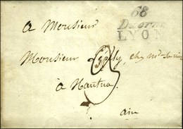 68 / Duerne / LYON Sur Lettre Avec Texte Daté 1821. - TB / SUP. - R. - 1801-1848: Precursors XIX