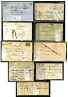 Lot De 9 Cursives De La Haute Saone (cote 760). - B / TB. - 1801-1848: Precursori XIX