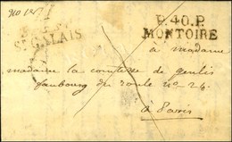 71 / Bessé / ST CALAIS + P. 40. P. / MONTOIRE Sur Lettre Avec Texte Daté De Courtenvaux 1828. - TB / SUP. - R. - 1801-1848: Vorläufer XIX