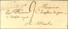 71 / Savigné L'Evêque / LE MANS Sur Lettre Avec Texte Daté 1828. - TB / SUP. - R. - 1801-1848: Precursors XIX