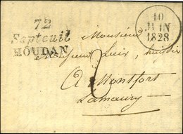 72 / Septeuil / OUDAN Dateur A 1828. - TB / SUP. - R. - 1801-1848: Precursors XIX