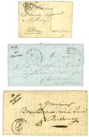 Lot De 3 Cursives De La Vienne (cote 280). - B / TB. - 1801-1848: Precursors XIX