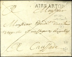 AIRE ARTOIS Sur Lettre En Franchise Pour Caussade (L N° 7). 1787. - TB / SUP. - Sonstige & Ohne Zuordnung