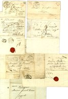 Lot De 7 Lettres De Bapaume (2 MP Du 18e, 1 PD, 1 PP, 3 Càd). - TB. - Altri & Non Classificati