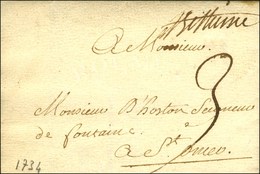 '' Béthune '' (L N° 1). 1734. - SUP. - Other & Unclassified