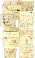 Lot De 16 Lettres De Béthune (2 MP Du 18e, 7 PD, 1 PP, 6 Càd). - TB. - Autres & Non Classés