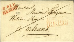 P.61.P. / HESDIN (R) (29 X 11 Mm). 1820. - SUP. - Other & Unclassified