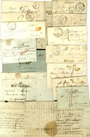 Lot De 16 Lettres De Montreuil Sur Mer (2 MP Du 18e, 5 PD, 2 PP, 7 Càd). - TB. - Other & Unclassified