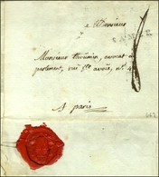 SAMER (L N° 1) Sur Lettre Avec Texte Daté 1787, Au Verso Cachet De Cire. (Ex. Collection Dubus). - TB / SUP. - RR. - Other & Unclassified