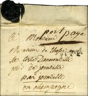 Lettre Avec Texte Daté Wandonne Par St Omer 1786. Au Recto Mention Manuscrite '' Port Payé '' (L N° 18). - TB. - R. - Sonstige & Ohne Zuordnung