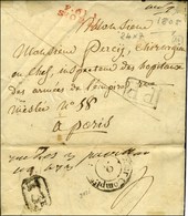 P.61.P. / ST OMER (R) Sur Lettre Avec Texte Adressée à Paris, Au Verso Càd JOUR COMPLre / 2 (P N° 1206). 1805. - TB. - Other & Unclassified