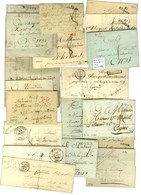 Lot De 34 Lettres De Saint Omer (13 MP Du 18e, 13 PD, 3 PP, 5 Càd). - TB. - Altri & Non Classificati