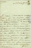 GARAT Dominique Joseph, Comte (1749-1833), Avocat Et Homme Politique, De L'Académie Française. - Other & Unclassified