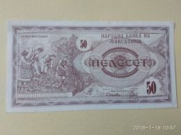 50  Dinari 1992 - Noord-Macedonië