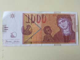 1000 Dinari 1996 - Noord-Macedonië