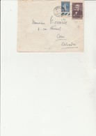 LETTRE AFFRANCHIE N° 279 + N° 378 - CAD PARIS 43 -1938 - 1921-1960: Période Moderne