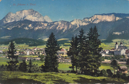 68641- ST JOHANN IN TIROL- VILLAGE PANORAMA, MOUNTAINS - St. Johann In Tirol