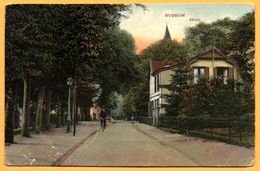 Bussum - Brink - Bicyclette - Animée - J.H. SCHAEFER'S - 1913 - Bussum