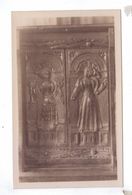 UK MULLION  Photo Postcard Door Window Wood Carving Relief A H Hawke Helston - Unknown County