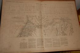 Plan Du Percement De L'isthme De Suez. 1858 - Public Works