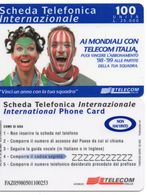 TELECOM ITALIA - SCHEDA TELEFONICA INTERNAZIONALE - TEST CARD - PIN ZZZZZZ - NON CATALOGATA - *RRRR* - Tests & Diensten