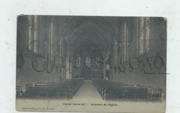 Clères (76) : L'intérieur De L'église En 1910 PF - Clères