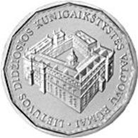 Lithuania 1 Litas  2005 UNC - Royal Palace - Lithuania