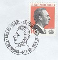 1999 Luxembourg NICOLAS FRANTZ CYCLING EVENT COVER Stamps Bicycle Race Bike Sport - Brieven En Documenten