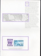 AAT Australian Antarctic 1959 Unissued Stamps Replica Card No 8 - Lettres & Documents