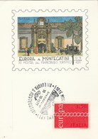 1971 Italy EUROPA A MONTECANTI Tourism EVENT COVER Card Stamps Postcard - 1971