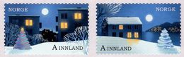 Norway - 2017 - Christmas - Mint Self-adhesive Stamp Set - Unused Stamps