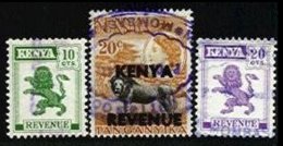 KENYA, Revenues, Used, F/VF - Other & Unclassified