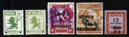 KENYA, Revenues, Used, F/VF - Other & Unclassified