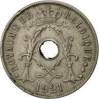 Monnaie, Belgique, 25 Centimes, 1921, TB+, Copper-nickel, KM:68.1 - 25 Centimes